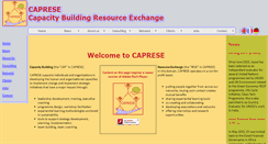 Desktop Screenshot of caprese.org